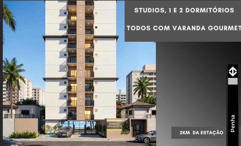 Apartamento a Venda R$ 171.000 Varanda Penha de França SP